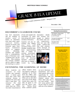 December 2016 - Westfield Public Schools