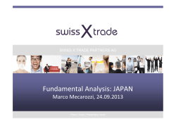 JAPAN - Swiss X Trade