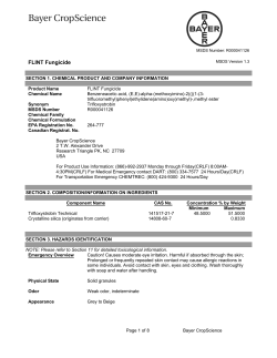 FLINT Fungicide - Kelly Registration Systems