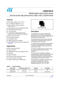 Data Sheet - STMicroelectronics