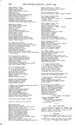 3g66 THE LONDON GAZETTE, 9 JULY, 1948