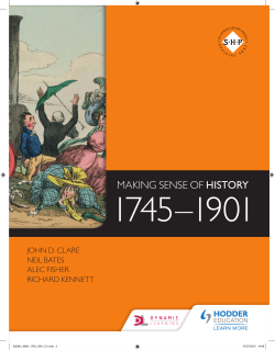 The Industrial Revolution and the Lunar Society