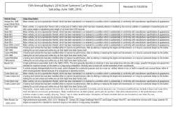 to view the 2016 vehicle classes/description