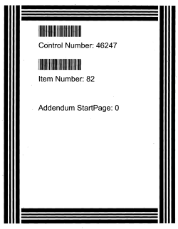 1111111111 1111111 C&ocirc;ntrol Nurnber: 46247 Item Number: 82