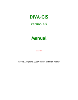 DIVA-GIS Manual