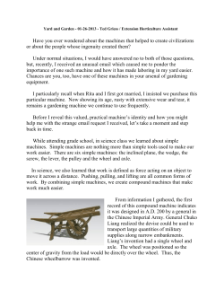 The Simple Labor-Saving Wheelbarrow