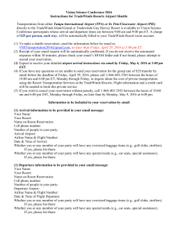 Instructions for TradeWinds Shuttle, NITOP 2016