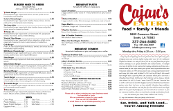 Cajan`s Eatery - Cajans Eatery Burgers, Dogs, Breakfast