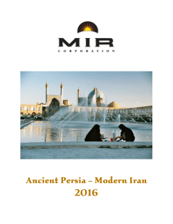 Ancient Persia &ndash; Modern Iran