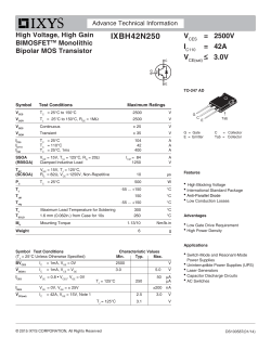 IXBH42N250 - IXYS Power