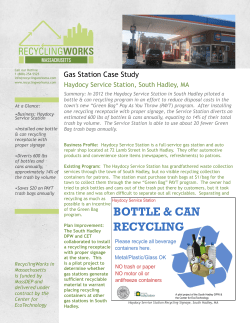 Haydocy Service Station Case Study