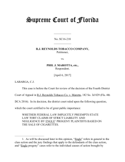 SC16-218 Opinion - Florida Supreme Court