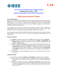 Engineering Design Project (EDP)