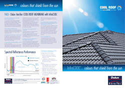 colours that shield from the sun InfraCOOL