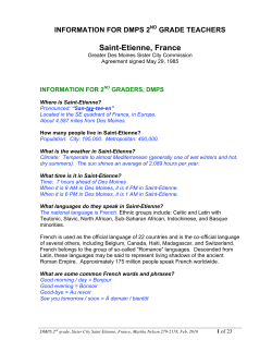 Saint-Etienne, France