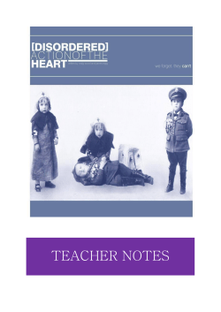 teacher notes - Drama Queensland