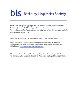 this PDF file - Linguistic Society of America