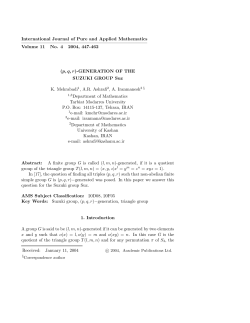 this paper (free) - International Journal of Pure and