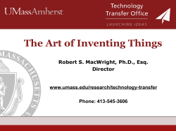 The Art of Inventing Things