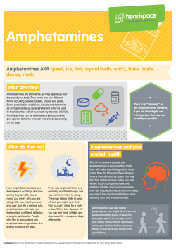 Amphetamines