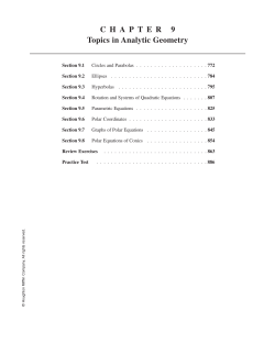 Chapter 9 Worked out Solutions