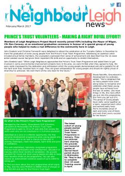 PRINCE`S TRUST VOLUNTEERS - MAKING A RIGHT ROYAL