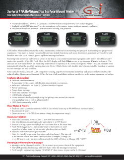 Series N110 Multifunction Surface Mount Meter