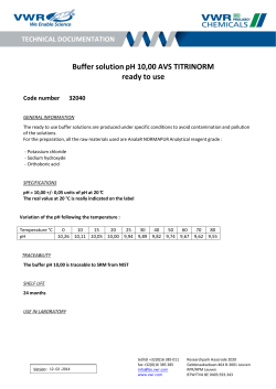 Buffer solution pH 10,00 AVS TITRINORM ready to use