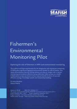 Fishermen`s Environmental Monitoring Pilot