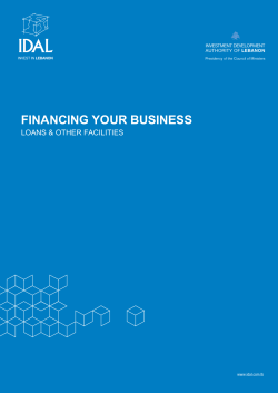 financing your business