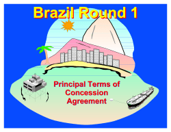 Principal Terms of Concession Agreement