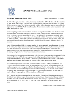 Prog note The Wind among the Reeds