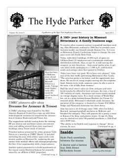 The Hyde Parker - Hyde Park Neighborhood Association