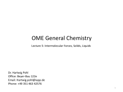 OME General Chemistry