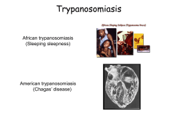 Trypanosomiasis - UMY Repository