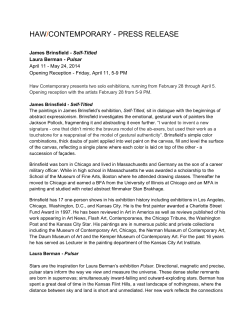 HAW/CONTEMPORARY PRESS RELEASE