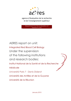 Integrated Red Blood Cell Biology