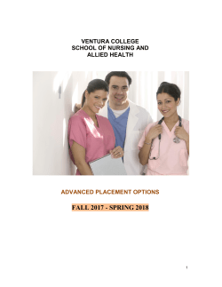 AP/LVN Handbook - Ventura College