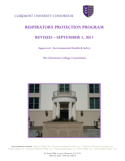 Respiratory Protection Program