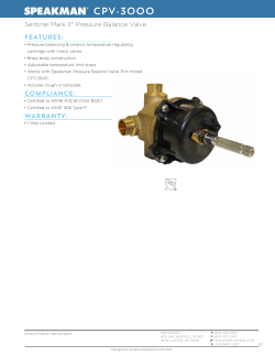 Spec Sheet