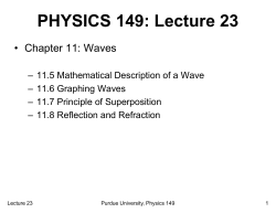 Lecture 23 - Purdue Physics