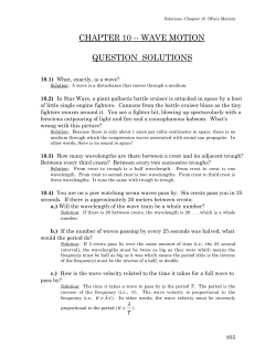 Solutions to Ch 10 Problems
