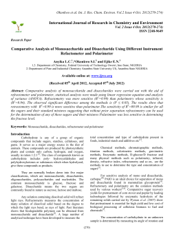 270-274 - International Journal of Research in Chemistry and