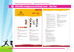 Indigenous Activity Card (U2L4R1)