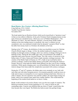 Bond Basics: Key Factors Affecting Bond Prices.