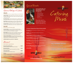 Special Events - Coyote Grille