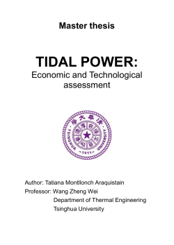 tidal power