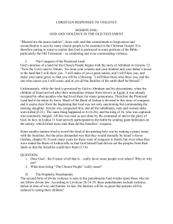Christian Response to Violence