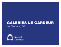 Galeries Le Gardeur