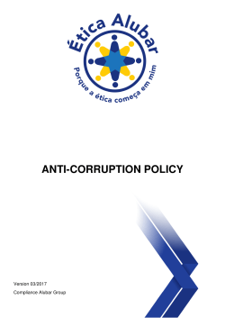 anti-corruption policy